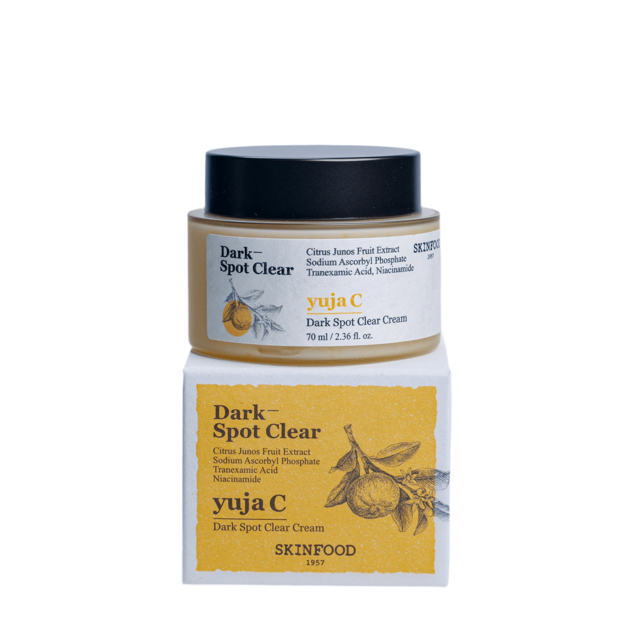 SKINFOOD Yuja C Dark Spot Clear Cream 61ml - Wild Life Millions