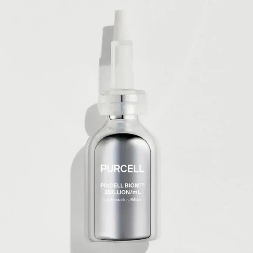 PURCELL Pixcell Biom 2Billion/mL - 30ml anti-aging moisturizer in silver bottle